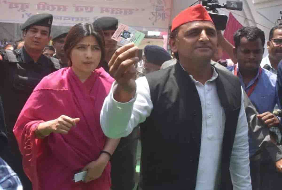 akhilesh yadav family vote in lok sabha elections 2019