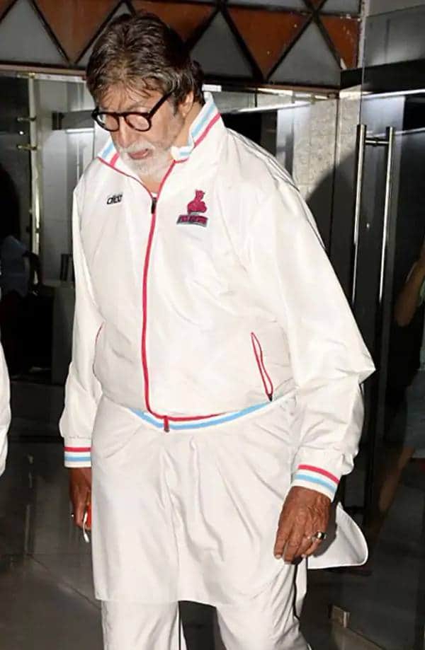 amitabh bachchan spotted outside of a clinic know what is the reason