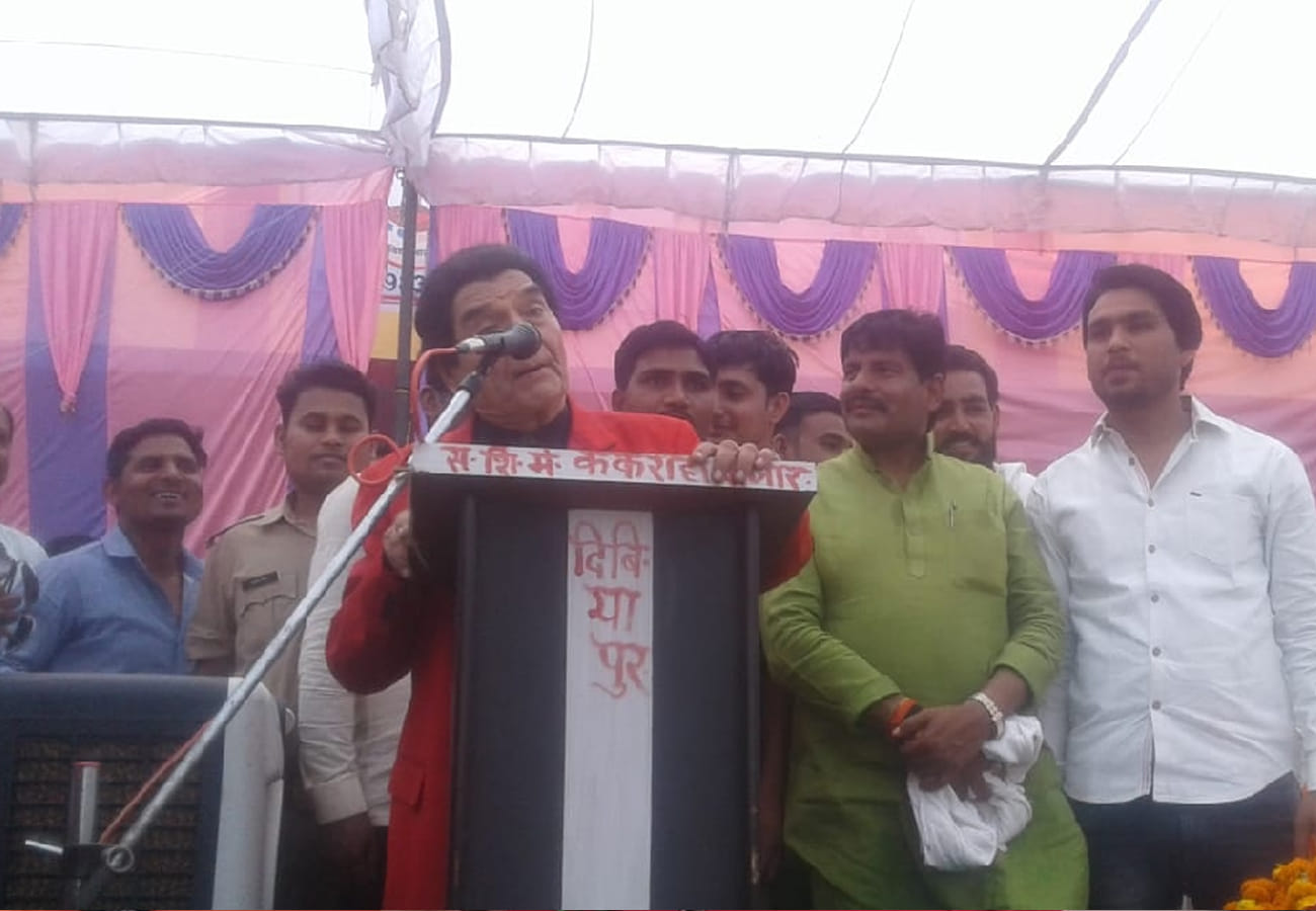 Actor Asrani Election campaign in support of BJP candidate lok sabha election 2019