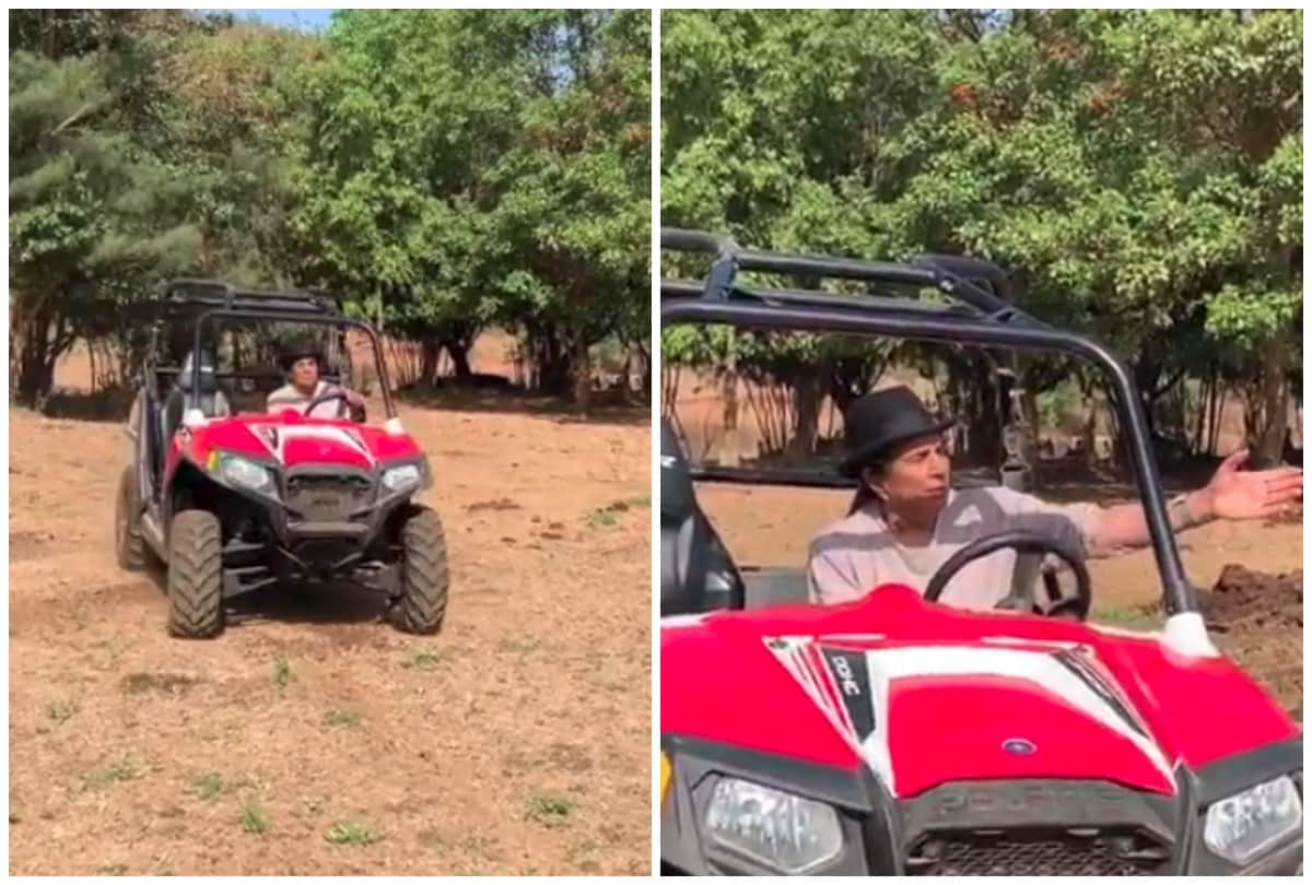 dharmendra farm house grown many vegetables like broccoli and brinjal