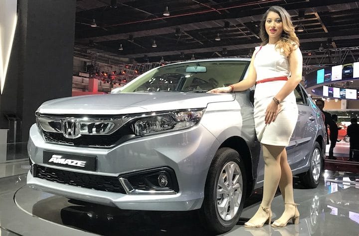 Subcompact sedan car Honda amaze CVT VX automatic variant launched, read the prices