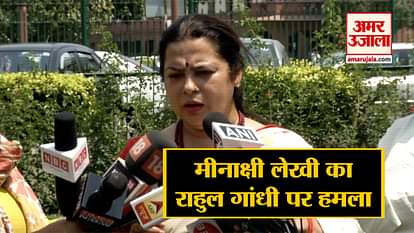 BJP leader Meenakshi Lekhi conducts a simple target on Rahul Gandhi