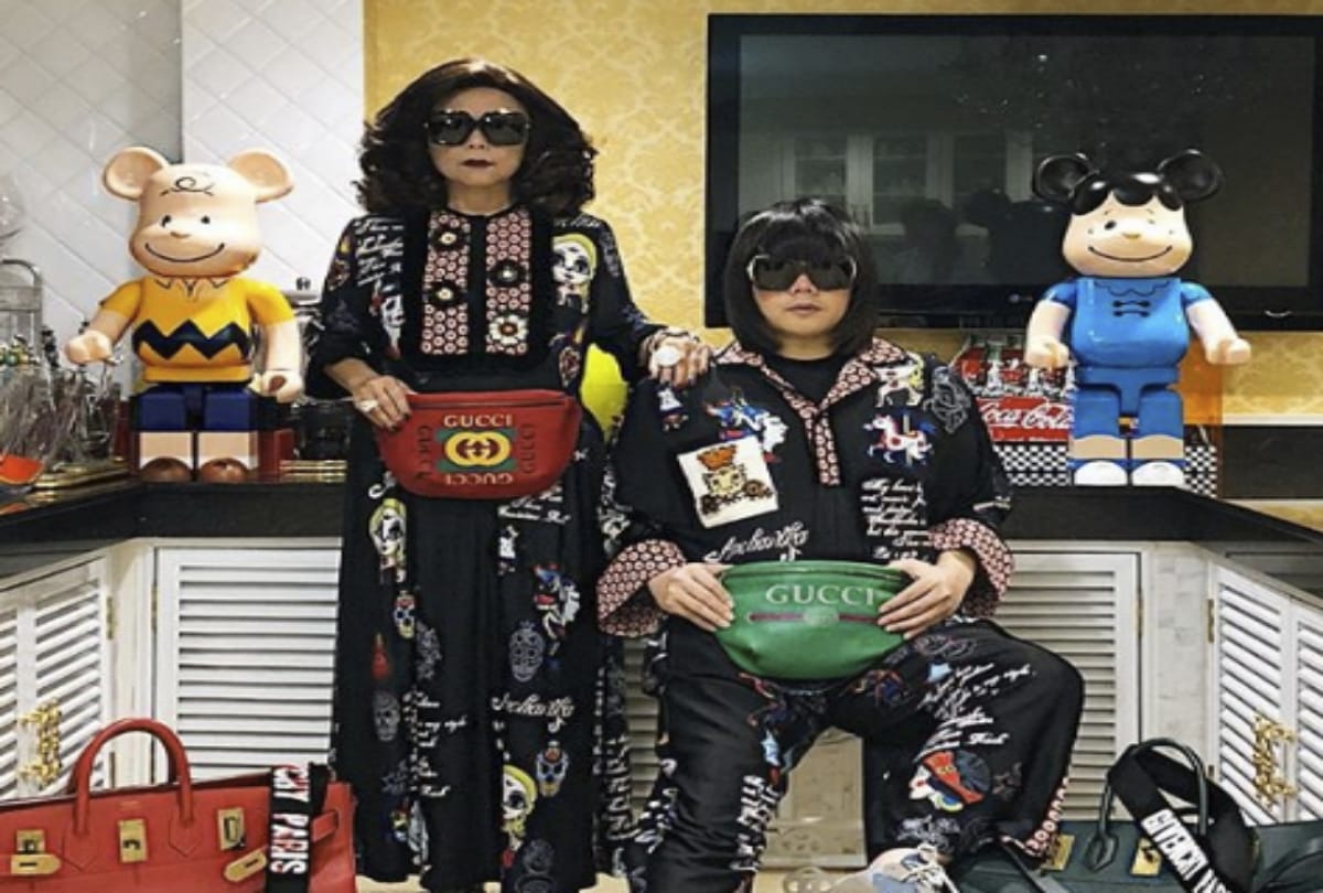mother son stylish jodi from bangkok