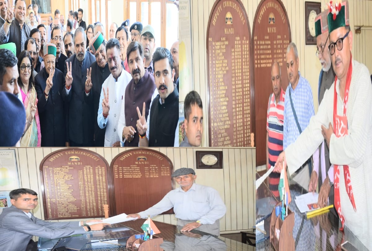 lok sabha election 2019: eight candidates including Shandil filled nomination in himachal