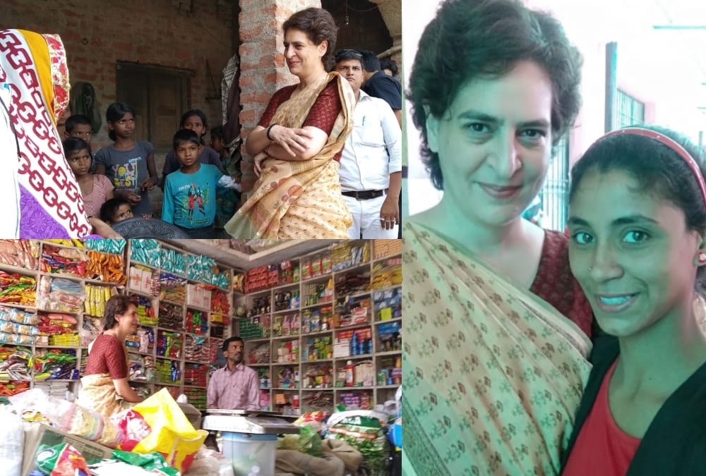 Lok Sabha Elections 2019 Priyanka Gandhi Vadra campaigning in Amethi.