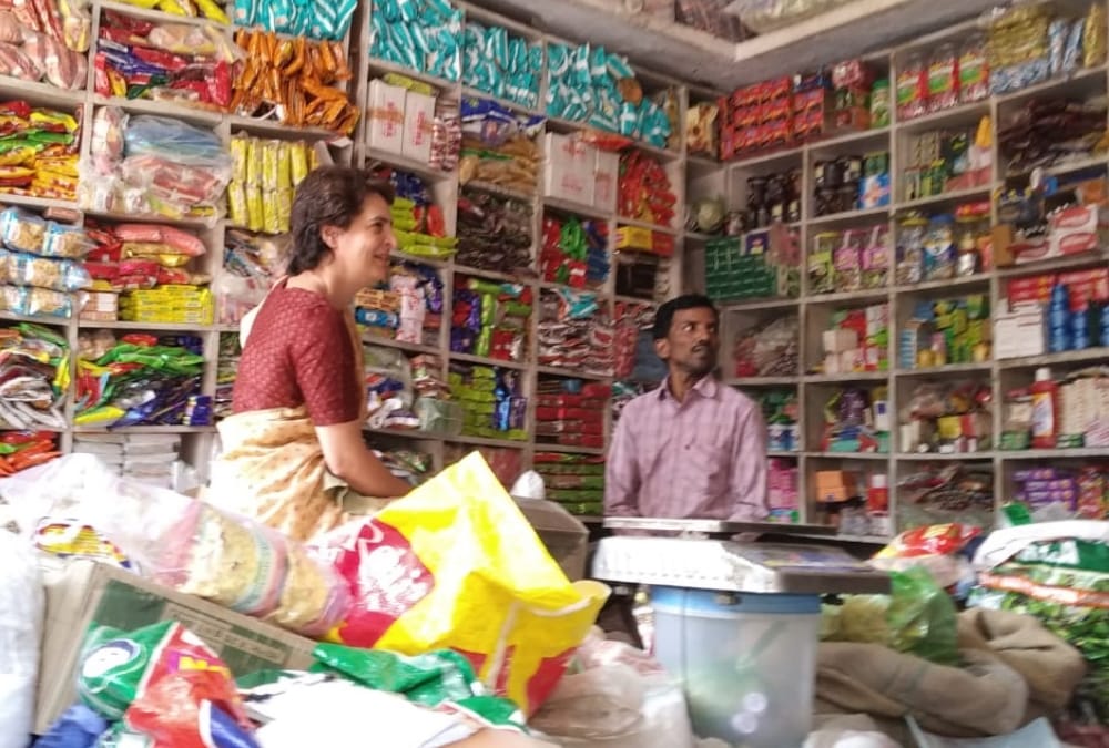 Lok Sabha Elections 2019 Priyanka Gandhi Vadra campaigning in Amethi.