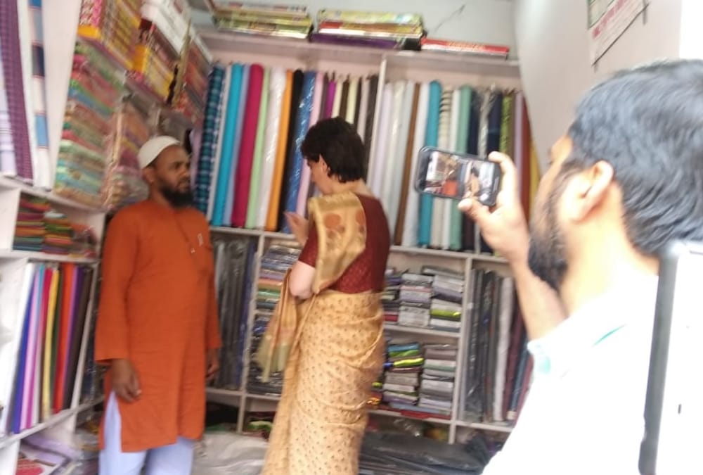 Lok Sabha Elections 2019 Priyanka Gandhi Vadra campaigning in Amethi.