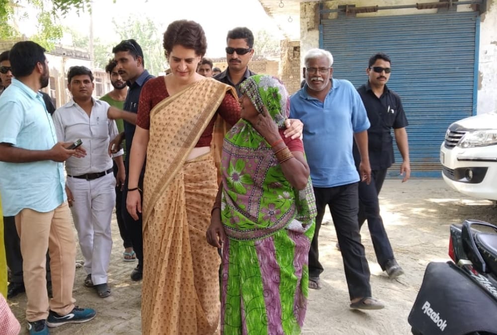 Lok Sabha Elections 2019 Priyanka Gandhi Vadra campaigning in Amethi.