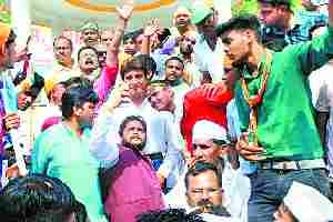 On the last day, nine candidates including Ritesh and Umed got filled nomination
