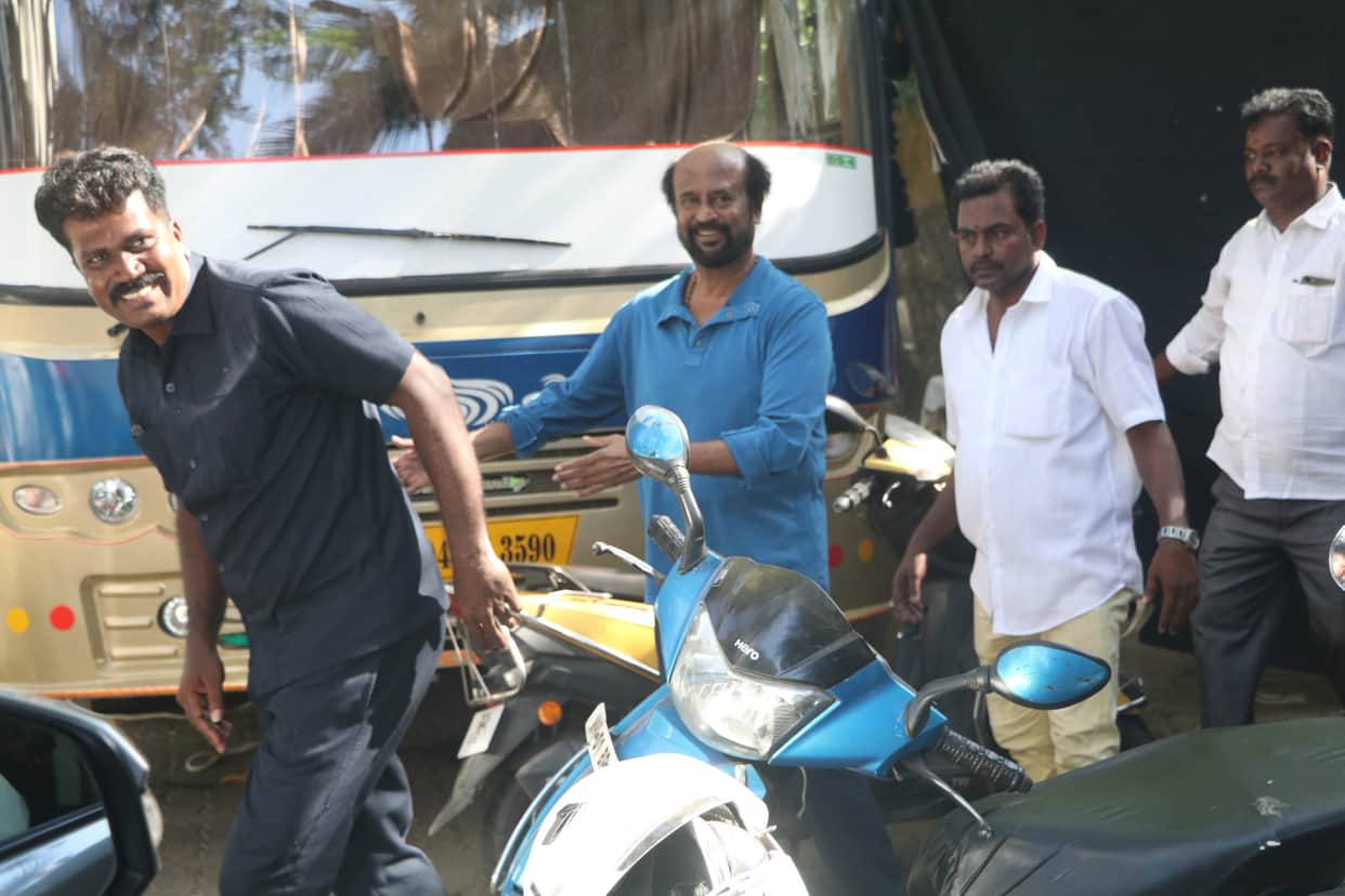 Rajinikanth Spotted In Mumbai, Is Shooting For Film Darbar