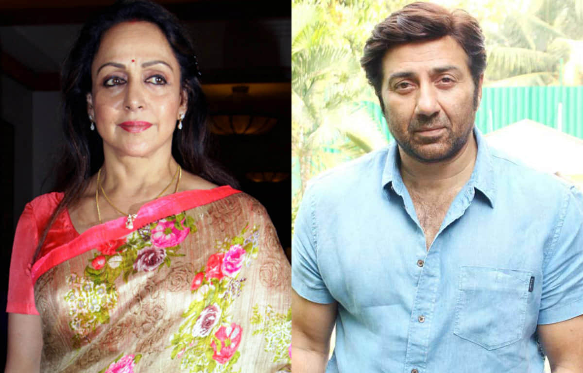 bjp candidate Hema Malini first time talks about step son bjp candidate Sunny Deol