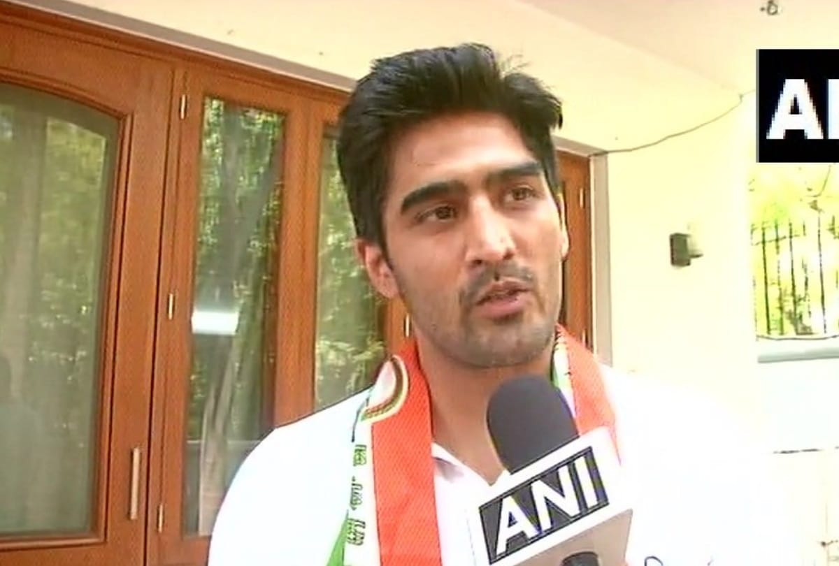 lok sabha elections 2019 boxer vijendra singh says i dont see modi wave anywhere file nomination