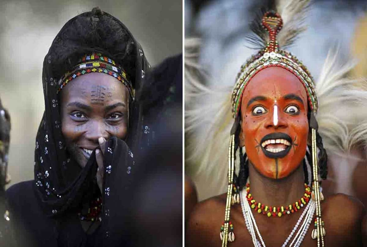 Wodaabe Wife Stealing Festival tribe where men steal each other's wives