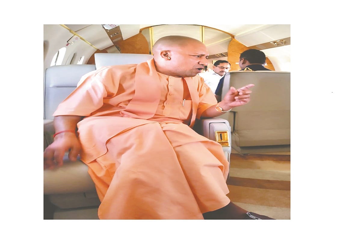Chief Minister Yogi Adityanath interview with Virendra Kumar Arya.