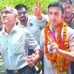भाजाप उम्मीदवार गौतम गंभीर