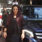 vidhya balan black car