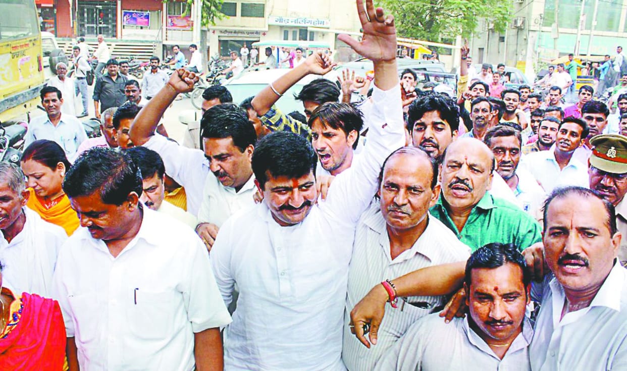 BJP leader Ashwaray Chaudhary gets bail in triple murder
