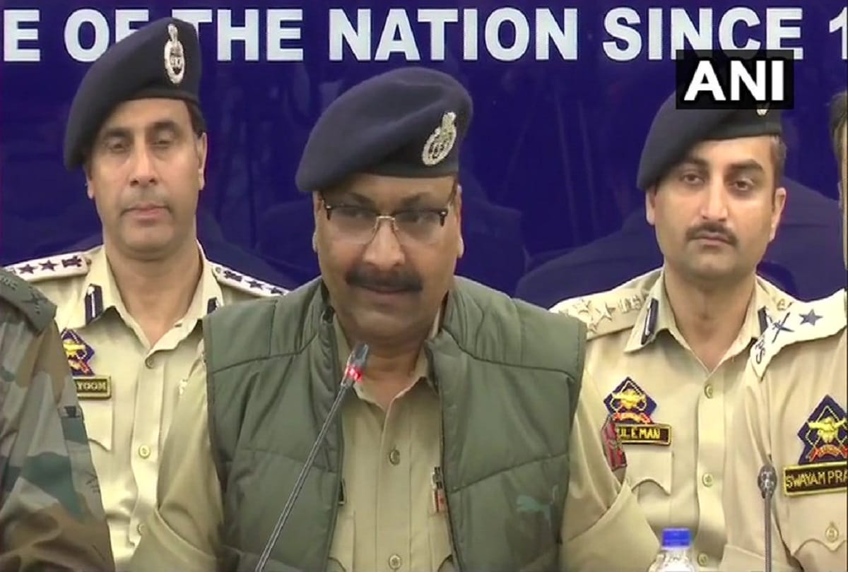Indian Army carcked Terror network in kashmir valley says DGP J&k