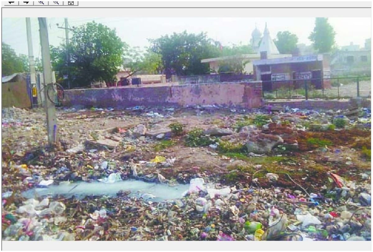 Faridabad water pipeline requires to be repaired