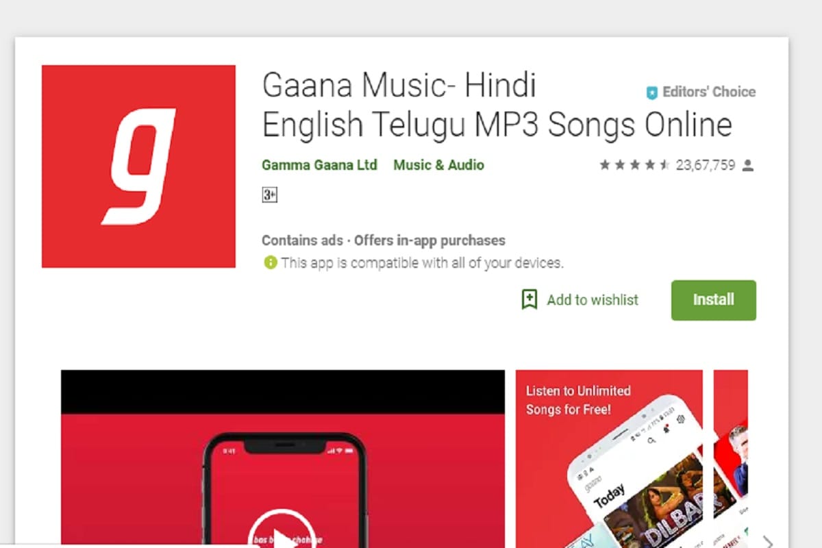 Gaana becomes first music app to reach 100 million monthly active users