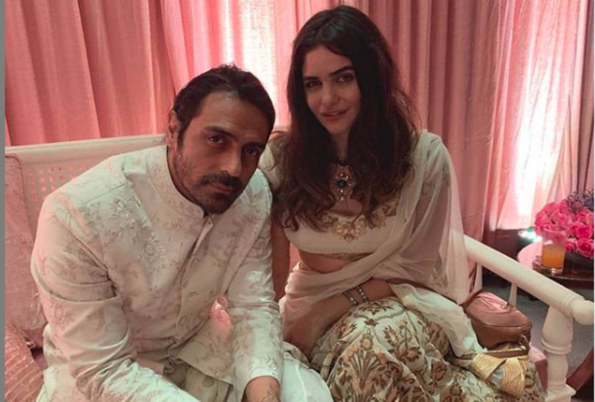Arjun Rampal Daughters Mahikaa And Myra Treats Gabriella Demetriades Baby Arik like this