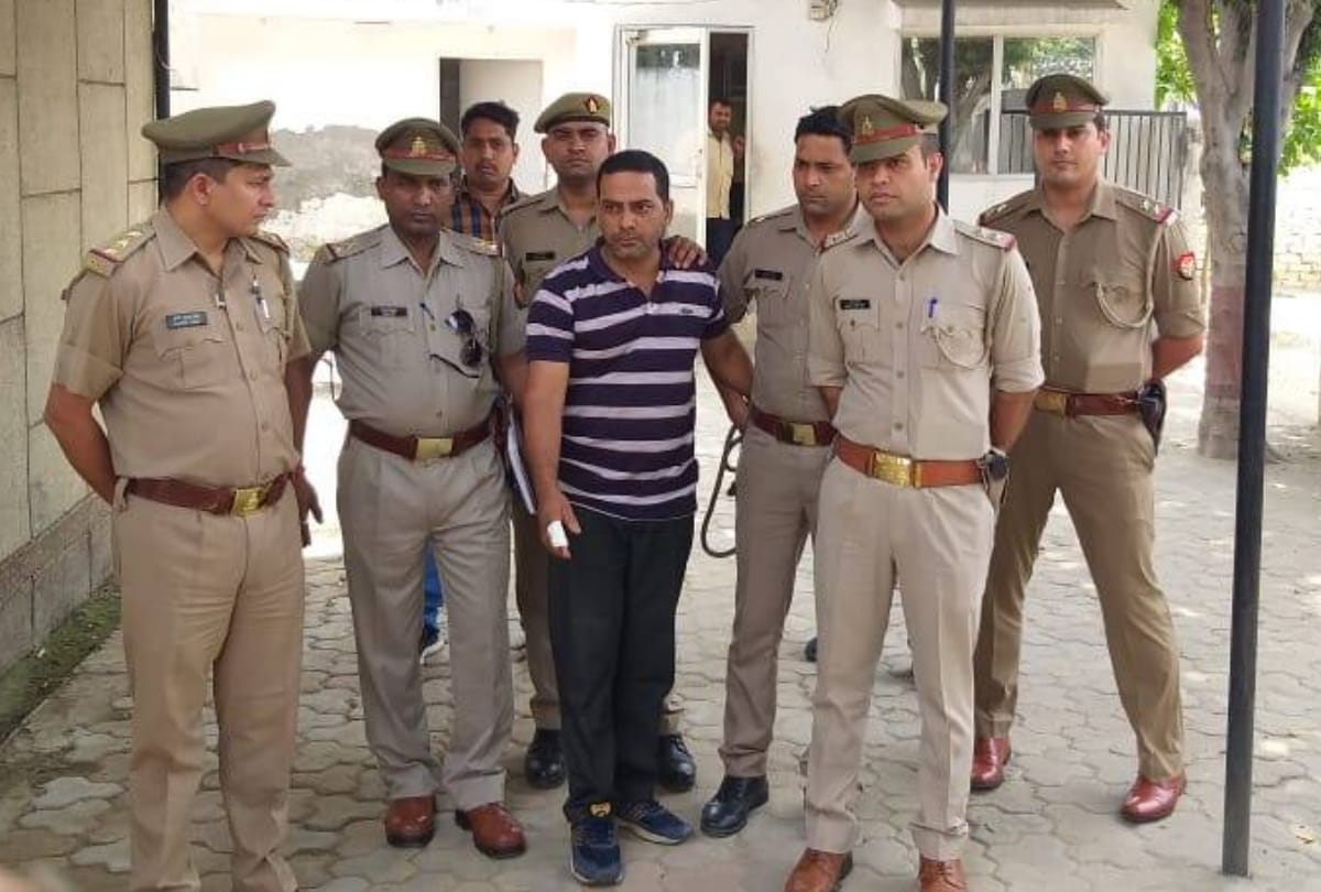 ghaziabad engineer killed wife and 3 kids arrested from Karnataka read full story