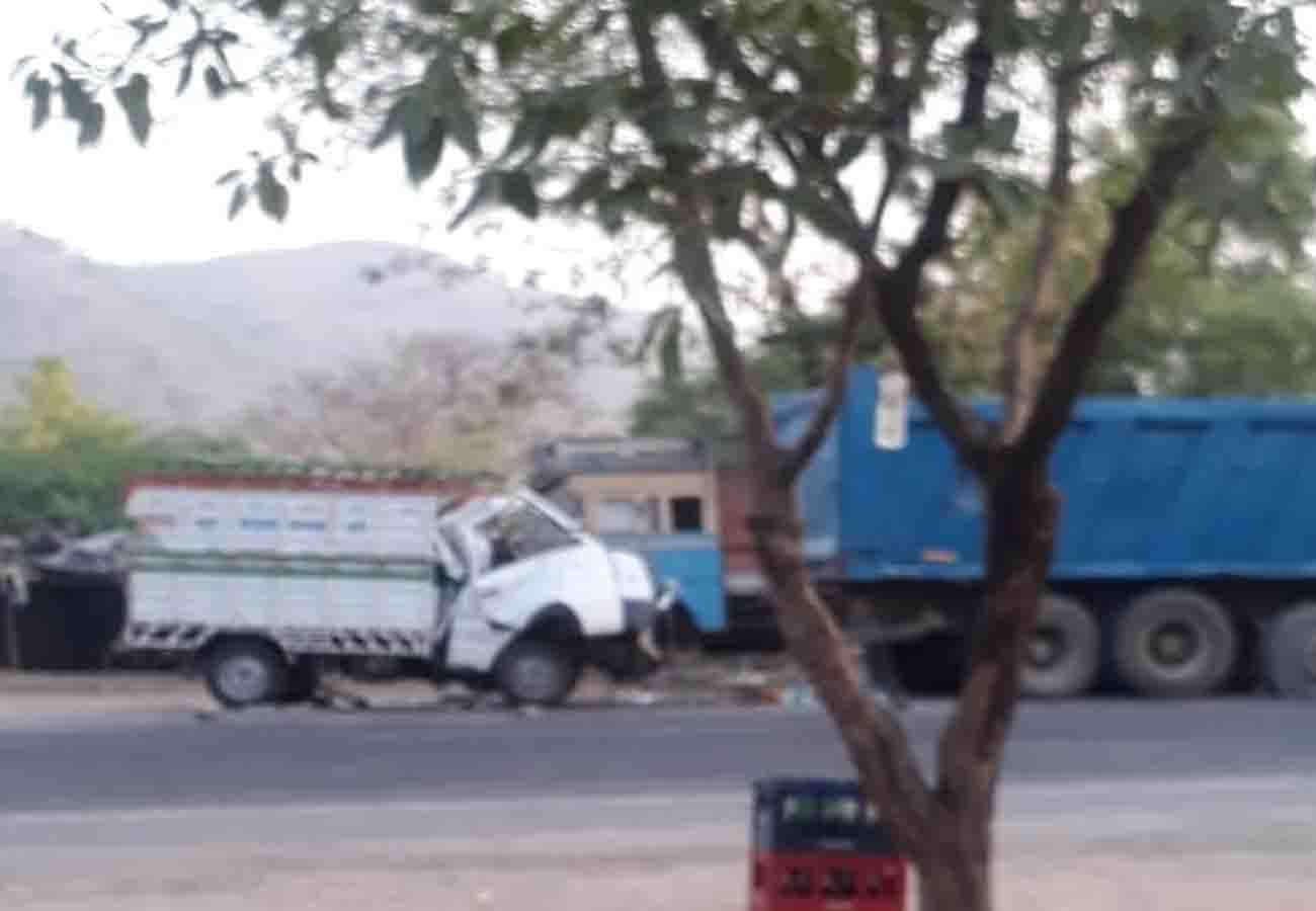 road accident on National Highway in chitrakoot