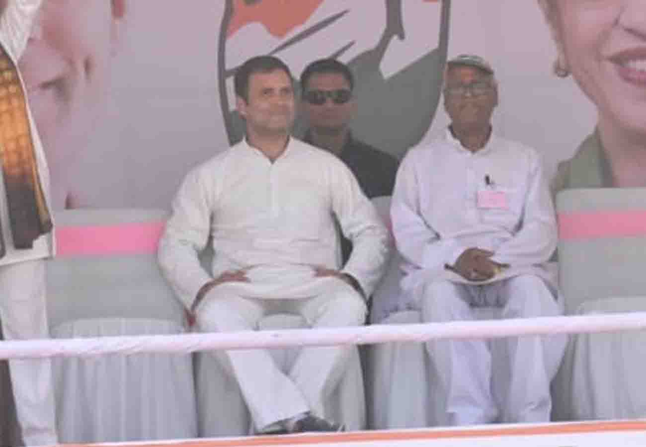 rahul gandhi public meeting in unnao for lok sabha election 2019