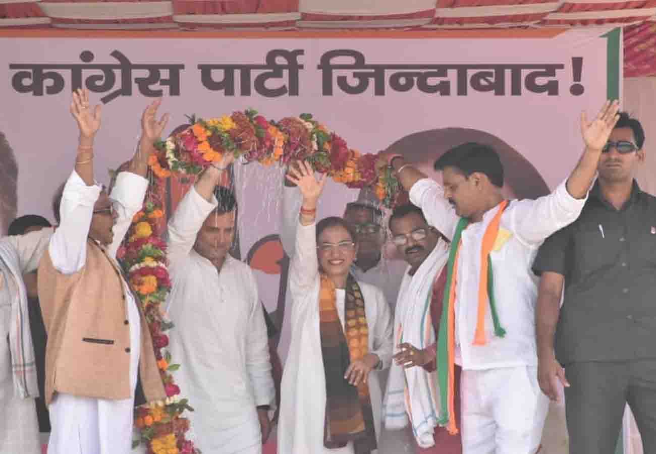 rahul gandhi public meeting in unnao for lok sabha election 2019