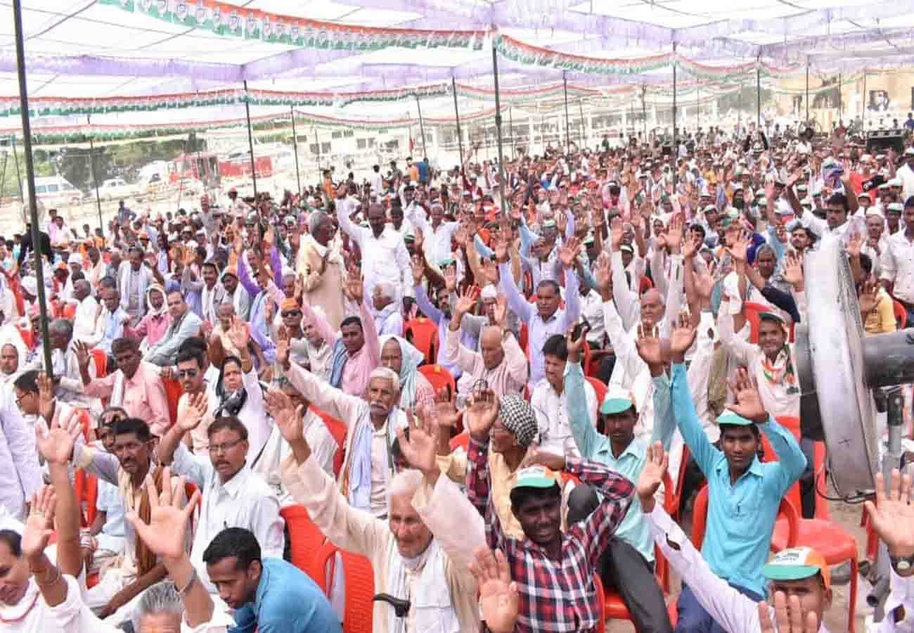 rahul gandhi public meeting in unnao for lok sabha election 2019