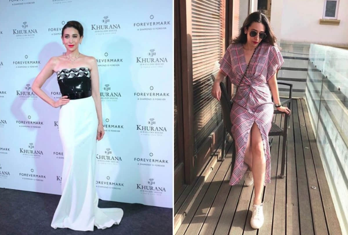karisma kapoor glamrous look in bodycoon dresses