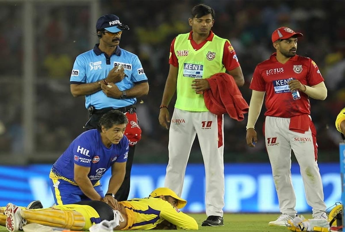 5 players including ms dhoni got injured before icc world cup 2019