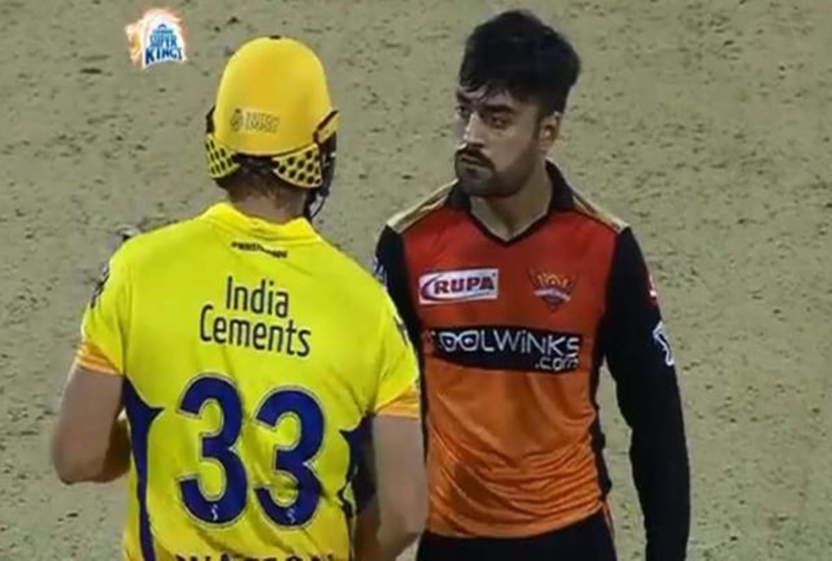 IPL 2019: Shane Watson and Rashid Khan in verbal fight as CSK return to Chepauk