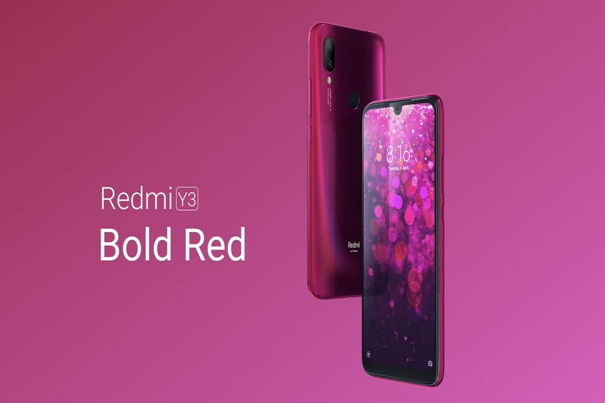 Redmi Y3 first sale in India via Amazon and mi home, price, features and offers