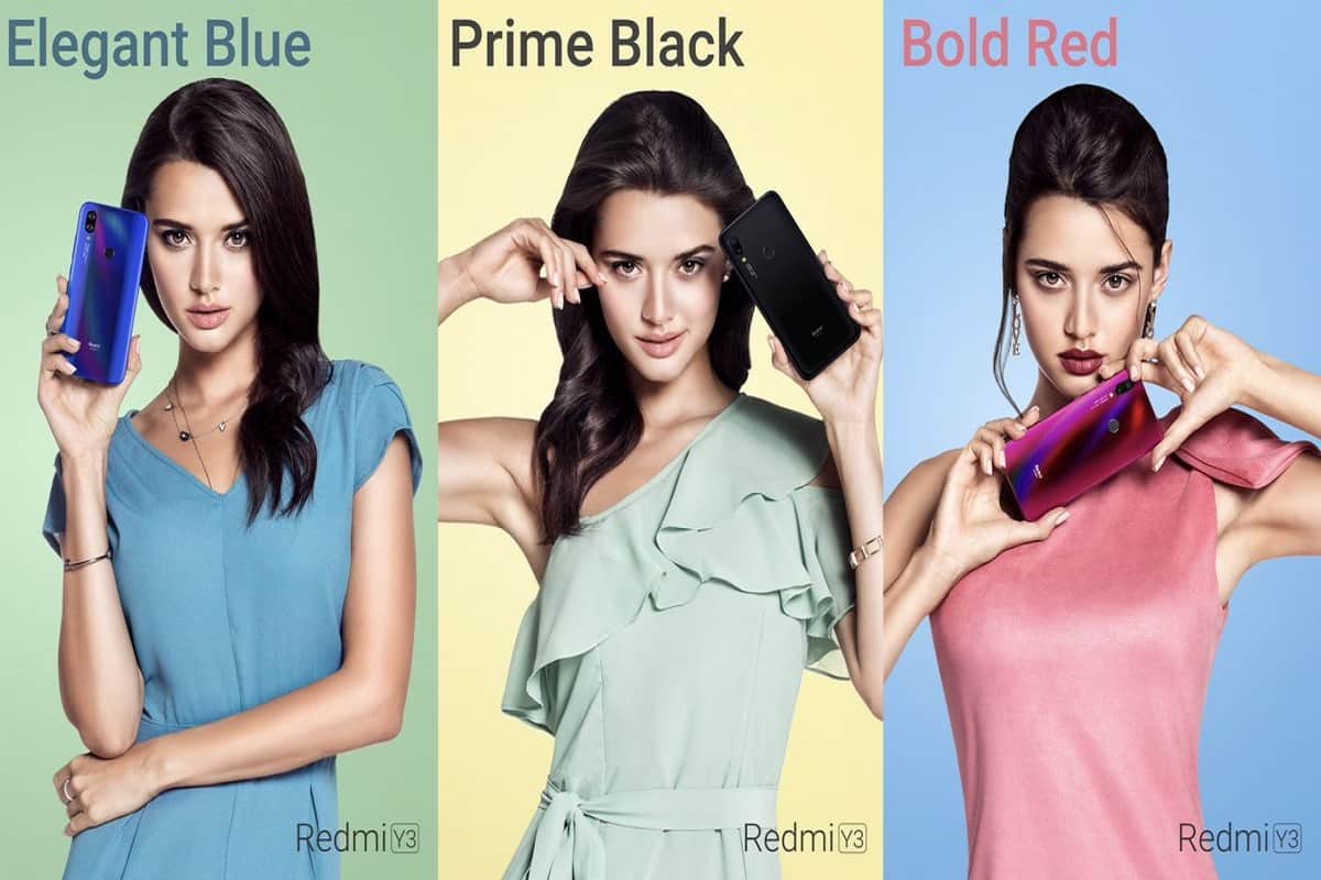 Redmi Y3 first sale in India via Amazon and mi home, price, features and offers