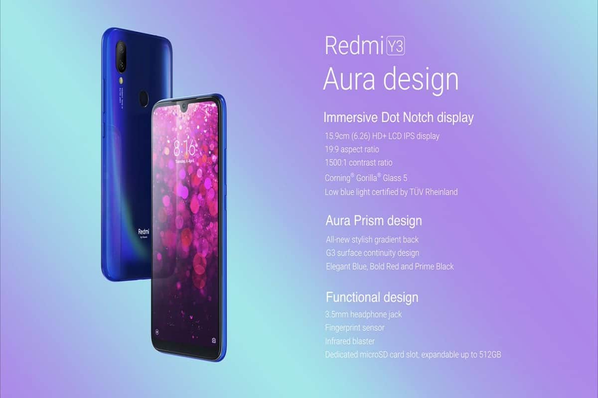 Xiaomi redmi y3 vs redmi y2: whats if difference between both smartphones