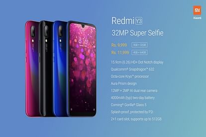 Redmi Y3 - 32MP Super Selfie Camera @₹7,999 - Mi India