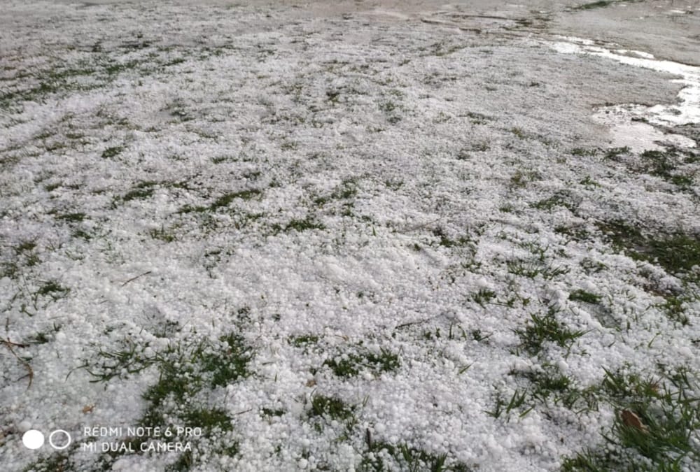 snowfall in parts of Kashmir’s upper reaches including Amarnath Shrine cave