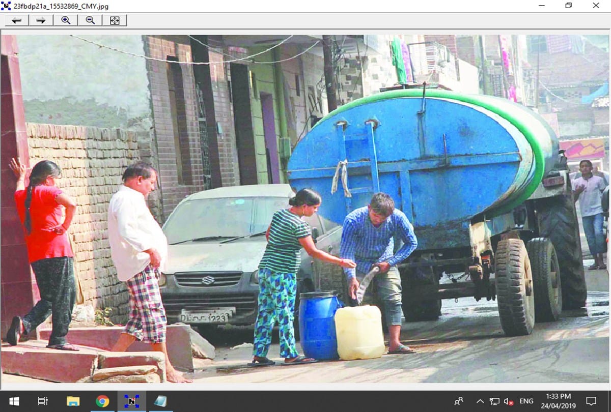 Ground water going down fast in outskirts of Gorakhpur city