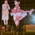 Lok sabha election 2019 PM mini India in Narendra modi road show in varanasi