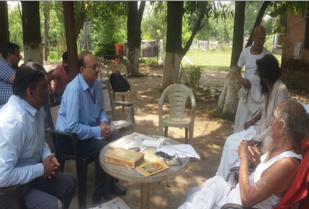 Saint atmabodhanand will leave water from 2nd may now