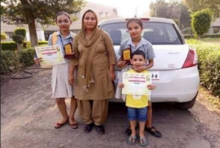 Lady and Her Two Daughters Died in Road Accident in Bhiwani