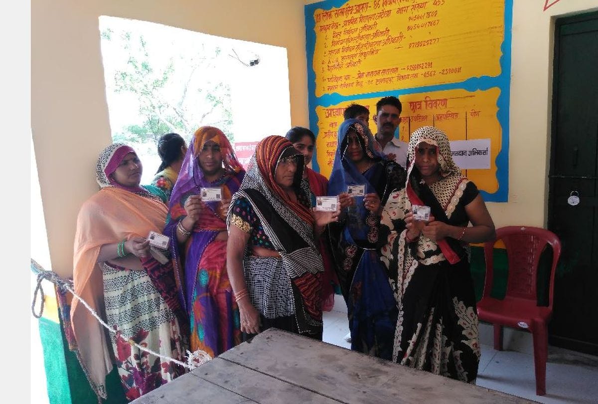 lok sabha elections 2019 repooling in jatoa voters cast vote