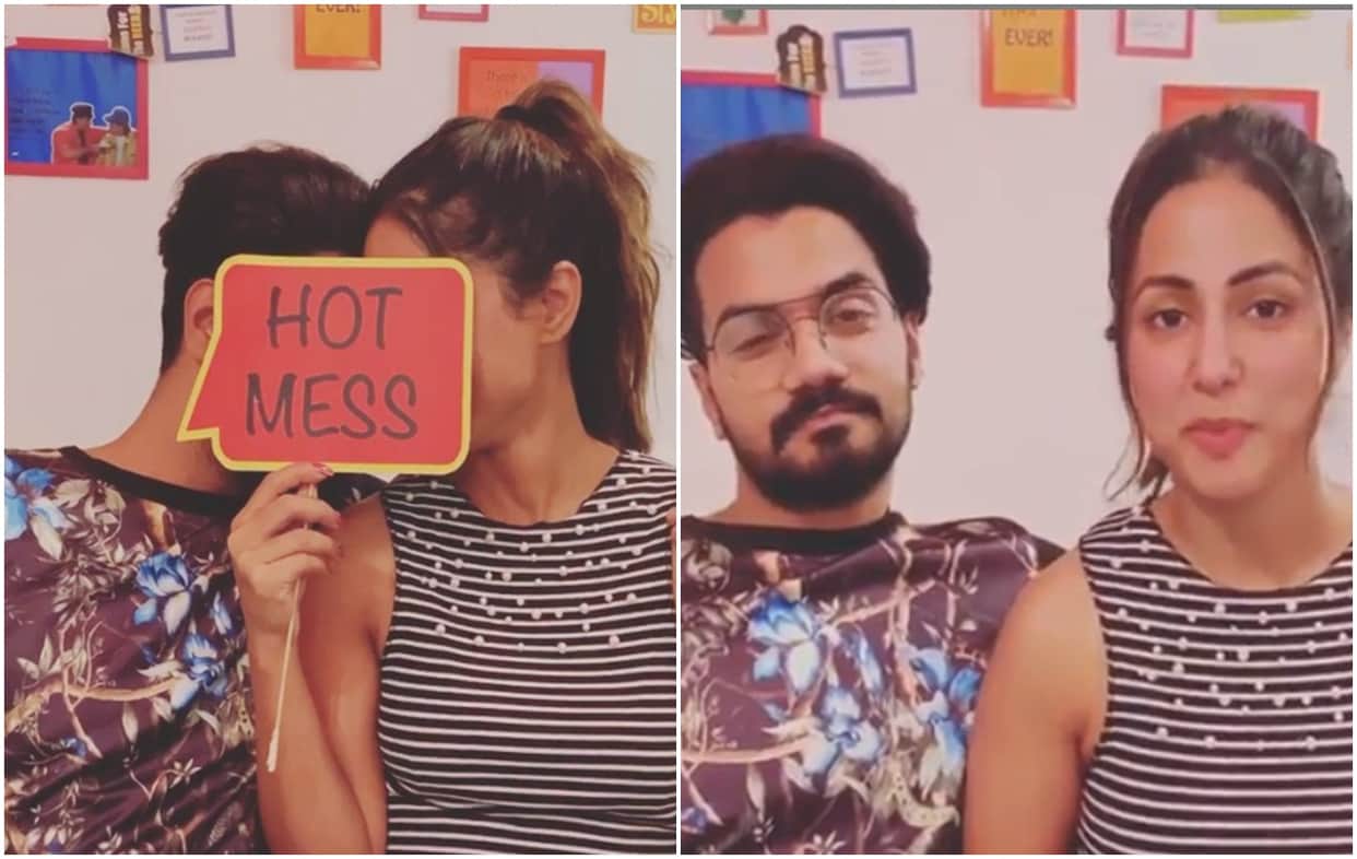 Hina khan shares pictures with boyfriend rocky jaiswal