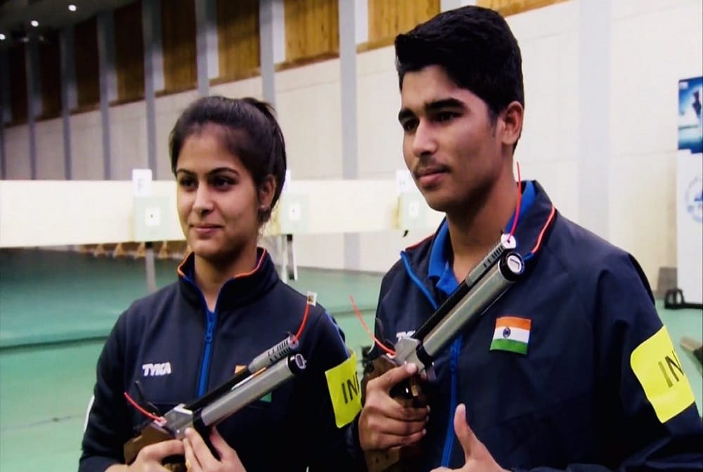 Indian Young shooters have a great coordination to each other