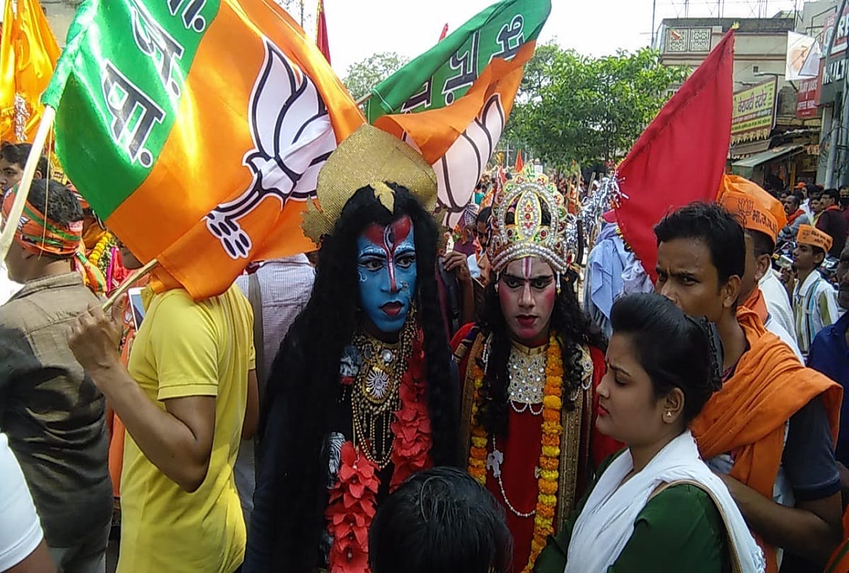 lok sabha elections 2019 pm modi road show in varanasi in pictures