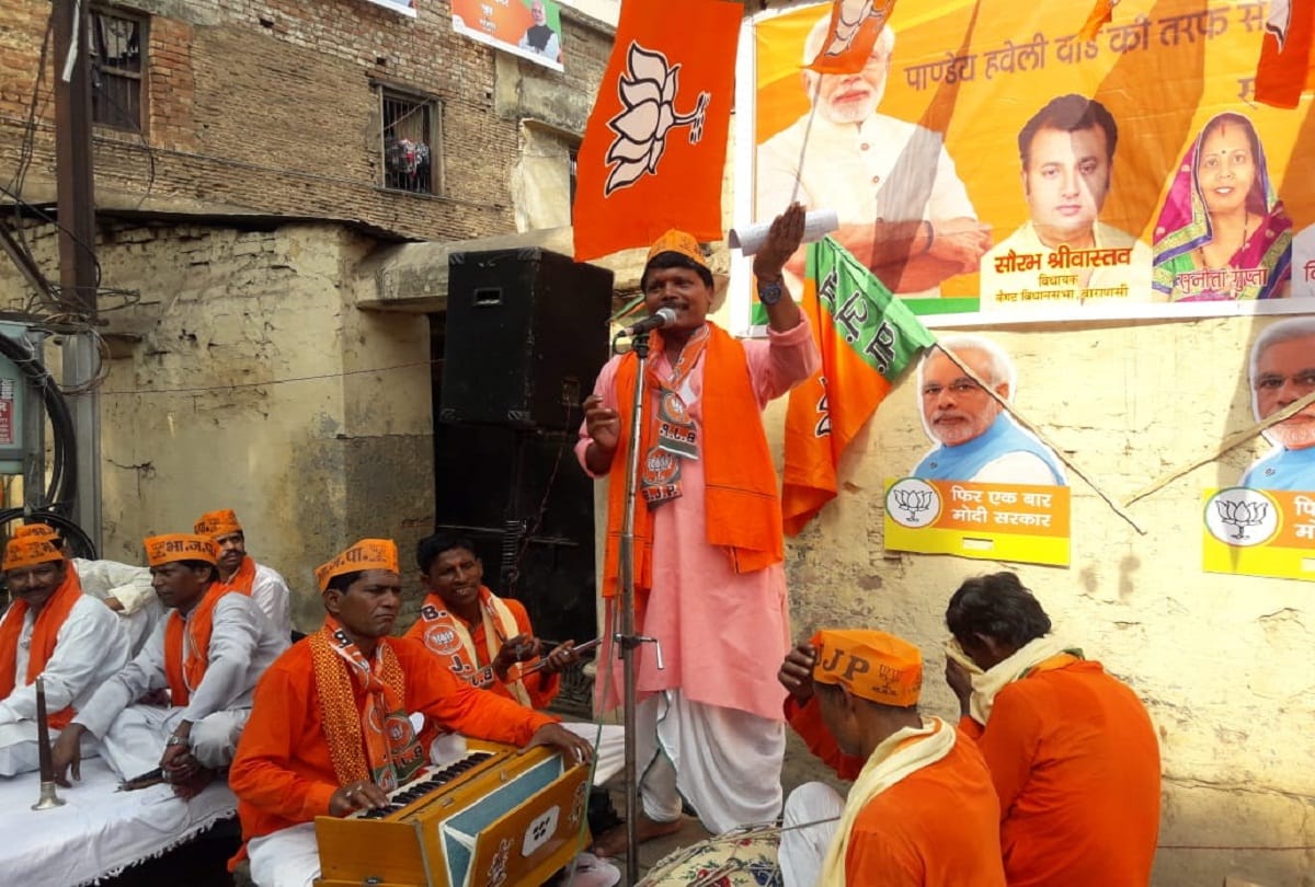 lok sabha elections 2019 pm modi road show in varanasi in pictures