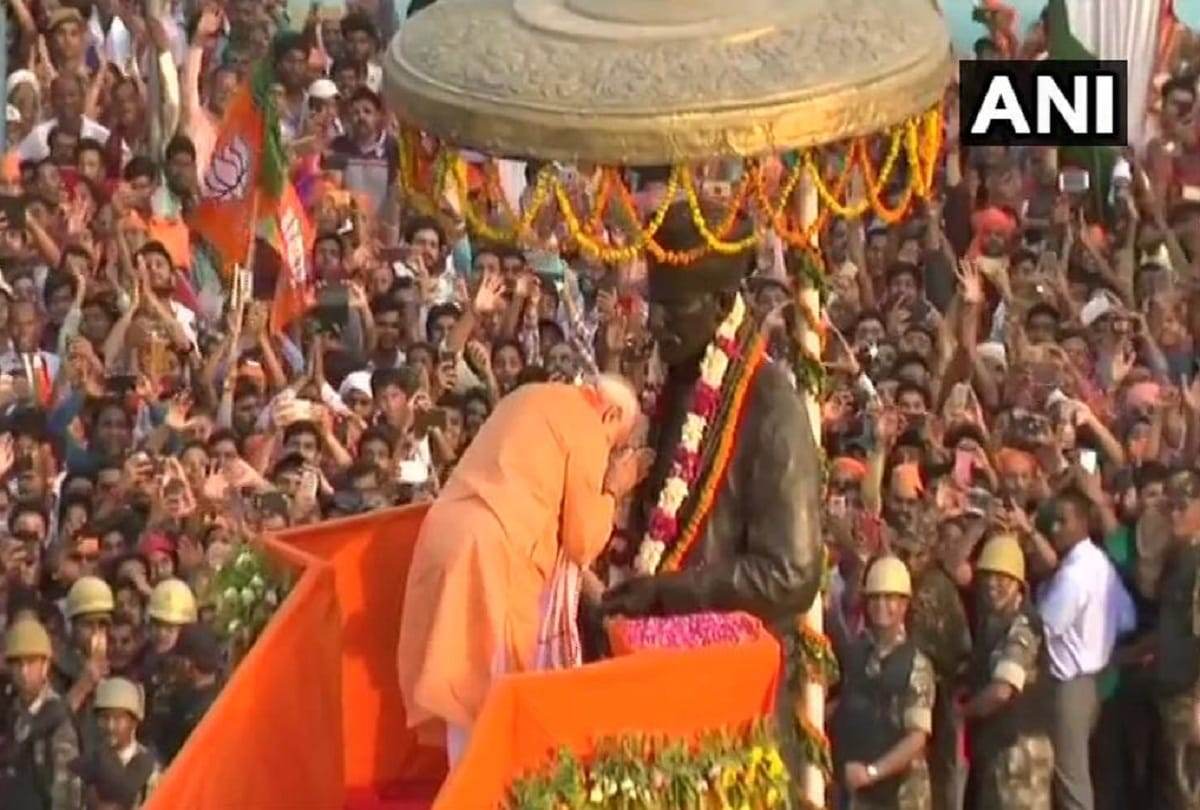 lok sabha elections 2019 pm modi road show in varanasi in pictures