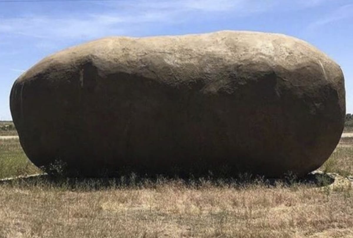 6 ton potato hotel is viral on social media