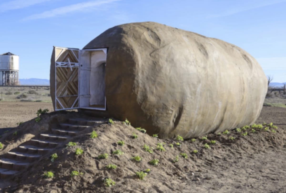 6 ton potato hotel is viral on social media